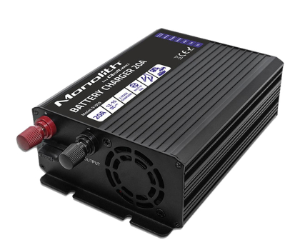 Ładowarka do akumulatorów Qoltec Inteligenta Ładowarka Monolith LiFePO4 AGMGEL 20A 12V